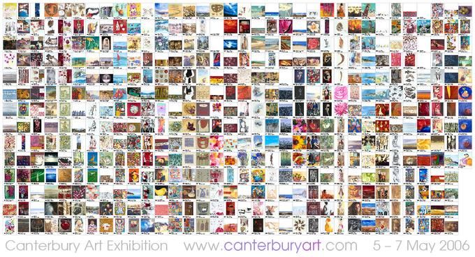 Canterbury Art 2006 Catalogue Poster